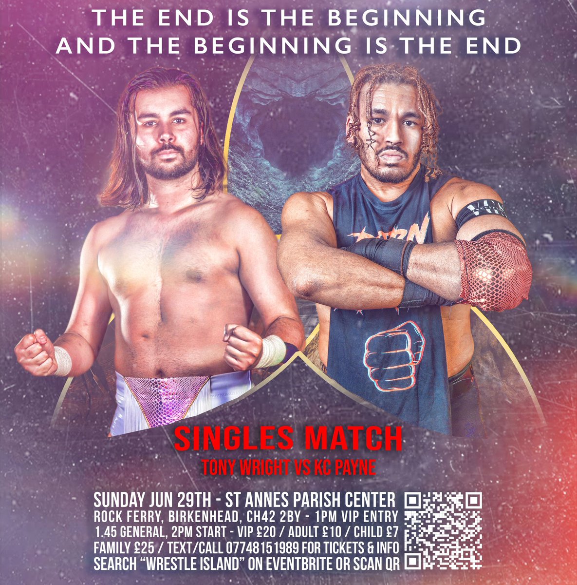 WRSTLEIsland's tweet image. The Power Up Briefcase has changed careers, changed lives… and this SUNDAY, it becomes the centre of one explosive clash! 💼💥
Former holder and proud VGS member K.C. Payne steps into the ring with the man currently carrying the golden opportunity — Tony Wright!