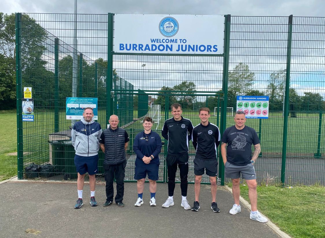 We were honoured to welcome <a href="/karl_standley/">Karl Standley</a> , Head of Grounds at Wembley Stadium, and Liddy Ford, Wembley Grounds Person, to our club last week for a special visit to view our pitches and machinery.