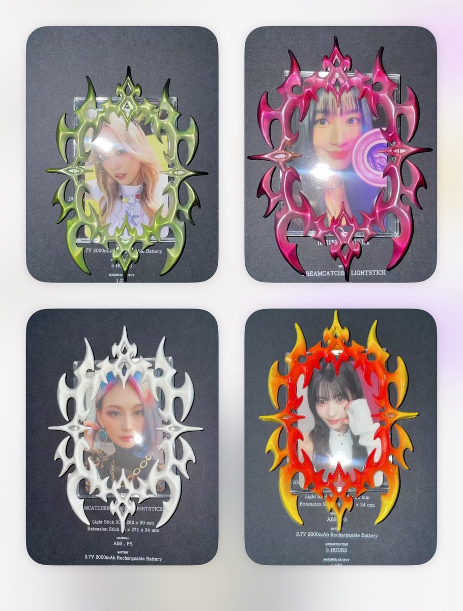 oomf pc holders came in and they look gorgeoussss 😍