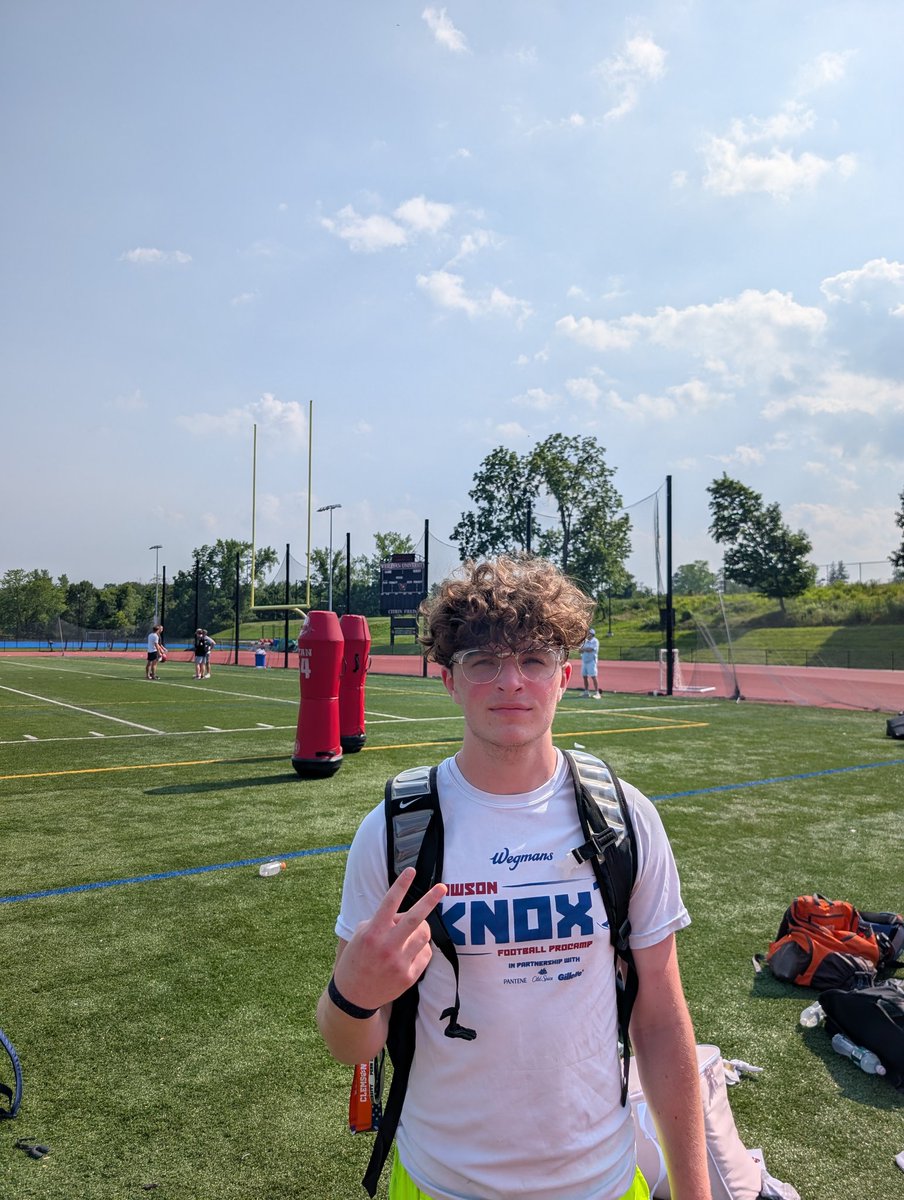 Griffin Botticello (@grippygriff) on Twitter photo Had a great day competing at the <a href="/Wesfbclinic/">Red and Black Football Clinic</a> today, even though it was over 100 most of the day!
Was great to meet <a href="/CoachDiCenzo/">Dan DiCenzo</a>, the rest of the Wesleyan coaching staff, and <a href="/CoachRuest/">Eric Ruest</a>!
Looking forward to the next time I get to play out here!
#LRNrecruit <a href="/CoachLanceo/">Coach Lance</a> Had a great day competing at the <a href="/Wesfbclinic/">Red and Black Football Clinic</a> today, even though it was over 100 most of the day!
Was great to meet <a href="/CoachDiCenzo/">Dan DiCenzo</a>, the rest of the Wesleyan coaching staff, and <a href="/CoachRuest/">Eric Ruest</a>!
Looking forward to the next time I get to play out here!
#LRNrecruit <a href="/CoachLanceo/">Coach Lance</a>