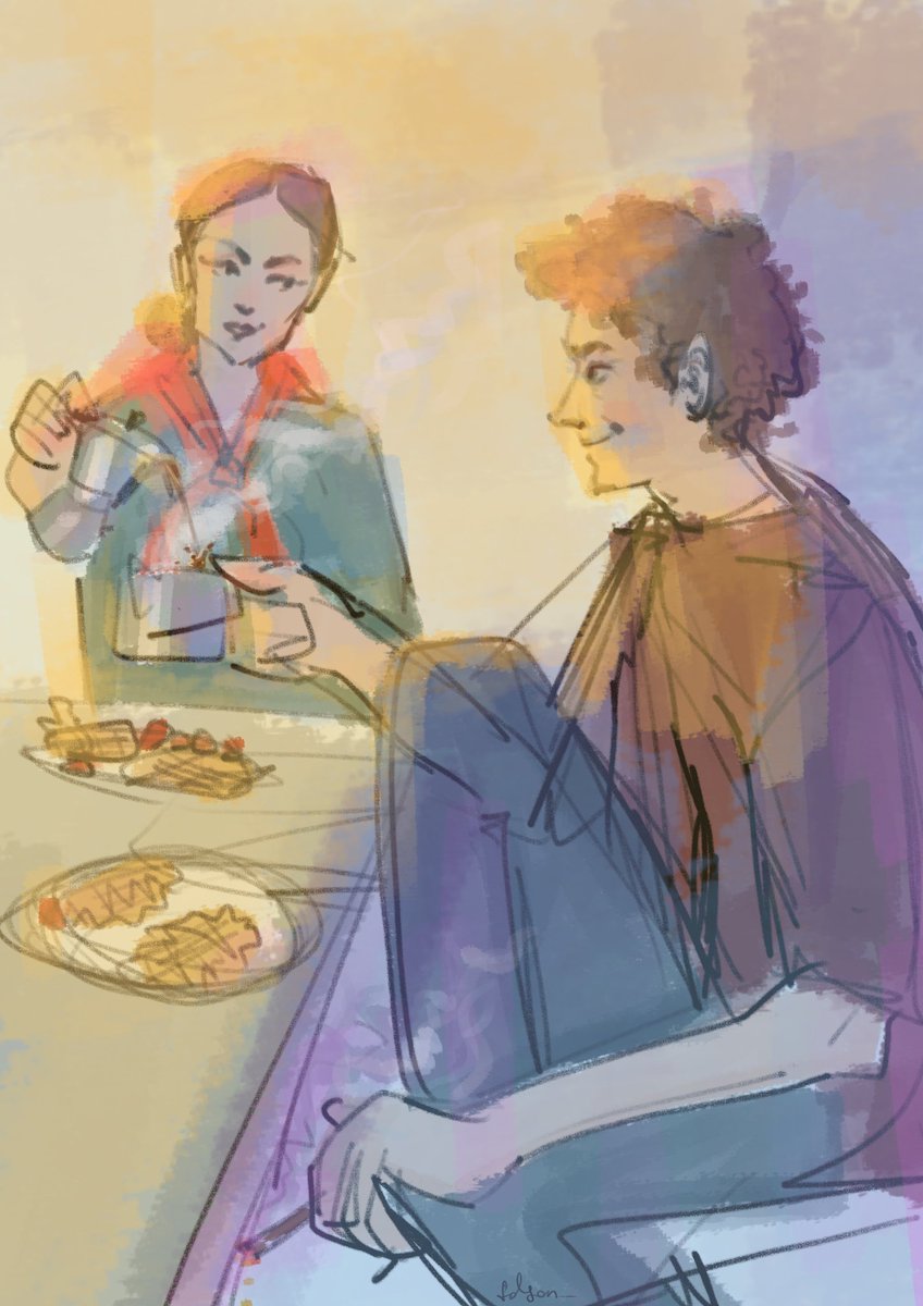 fdson_'s tweet photo. The joke is that he pretends to be a teenager and asks his camp counselor for coffee🤷‍♀️💞
#art #digitalart #drawing #artist #face #sketch #people #fanart #top #fairy #иллюстрация #молодойчеловек https://t.co/Z0Sh9Vk55S