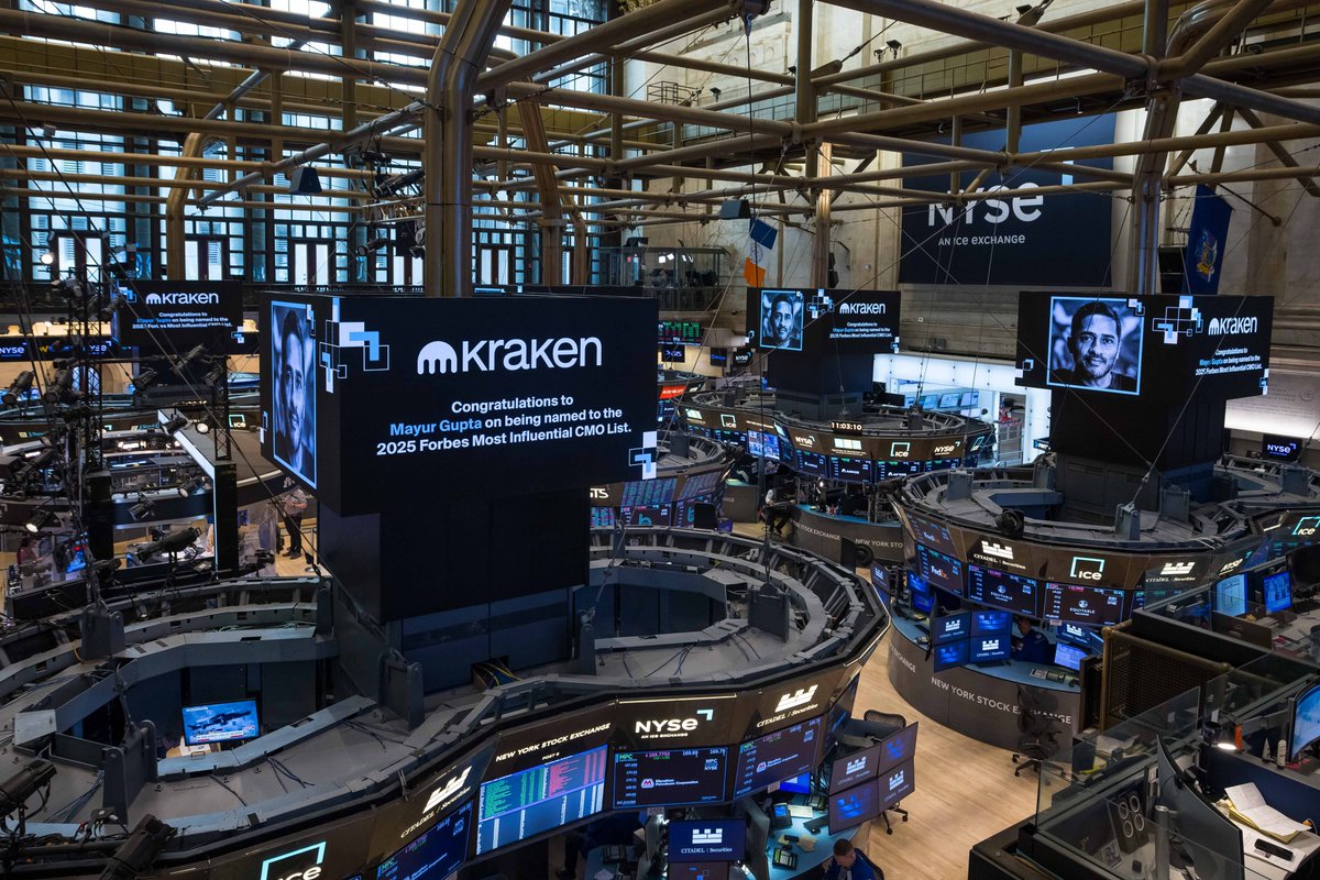 Congratulations to Klarna, Canva &amp; Kraken on making the 2025 <a href="/Forbes/">Forbes</a> World’s Most Influential CMOs List.

Check out the full list here: forbes.com/sites/sethmatl…

<a href="/davsantweet/">David Sandström</a>, CMO, <a href="/Klarna/">Klarna</a> 

<a href="/zachkitschke/">Zach Kitschke</a>, CMO, <a href="/canva/">Canva</a> 

Mayur Gupta, CMO &amp; Growth GM, <a href="/krakenfx/">Kraken Exchange</a>