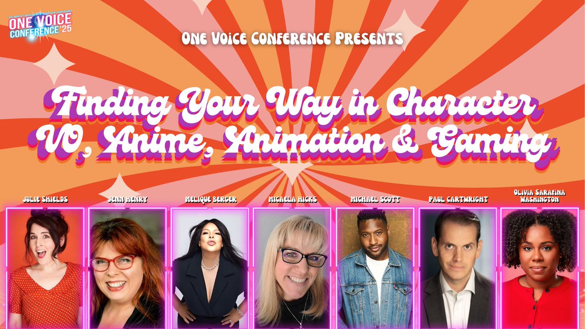 OVC USA is rocking top tier panels in Dallas this August!

Our Character VO panel covers the full spectrum of Anime, Animation, and Gaming, and features all-star talent Olivia Sarafina-Washington, Talent/Directors Melique Berger, Paul Cartwright, Jenn Henry, Michael Scott, and