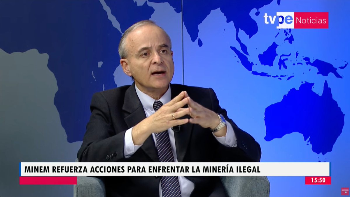 🔴 #AHORA | Ministro de Energía y Minas anuncia que el Ejecutivo ha dispuesto ampliar, por única vez, la vigencia del proceso de formalización minera hasta el 31 de diciembre de 2025, con condiciones para pequeños mineros y mineros artesanales.

✅ En entrevista con