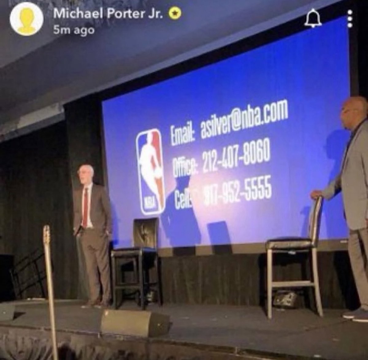 HoopGrids's tweet image. Best NBA player Snapchat of all time??