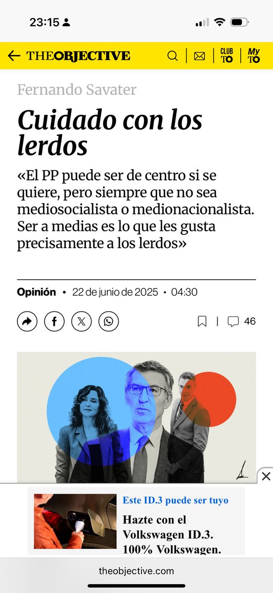 El PP tiene el grandísimo problema de no saber dónde está:
-Añora los años 80 del bipartidismo y parece no querer enterarse de que la sociedad ya está en otra pantalla
-Pretende liderar la oposición, sin hacer oposición “real”
Este PP ya no admira a liberales como Reagan o a