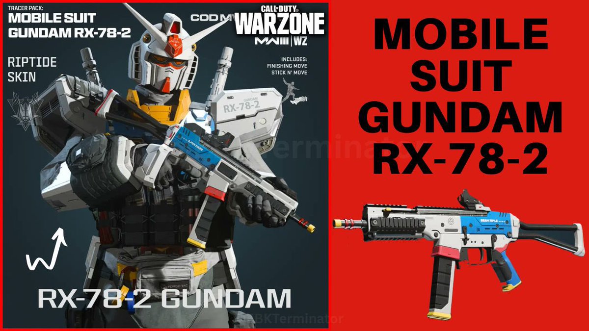 EBKTerminator's tweet photo. ๐จ๐ฎ NEW VIDEO! ๐จ๐ฎ
NEW - MOBILE SUIT GUNDAM Tracer Pack Review + Gameplay! ๐๐
https://t.co/xNNDJFUwae
Retweet! ๐๐
#mobilesuitgundam #gundamskin #mastercraft #TracerPack #EBKTerminator #Warzone https://t.co/BPPyYKKIJa