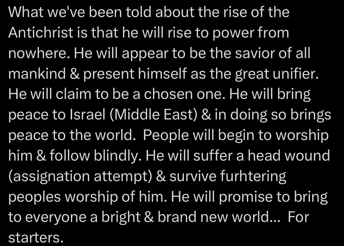 D (@quietstorm04211) on Twitter photo My stance has never changed. I will never sacrifice what I believe for any individual just because they’re propped to be worshipped.
I pray those of us who are not comfortable with the actions of <a href="/realDonaldTrump/">Donald J. Trump</a> are wrong. My stance has never changed. I will never sacrifice what I believe for any individual just because they’re propped to be worshipped.
I pray those of us who are not comfortable with the actions of <a href="/realDonaldTrump/">Donald J. Trump</a> are wrong.