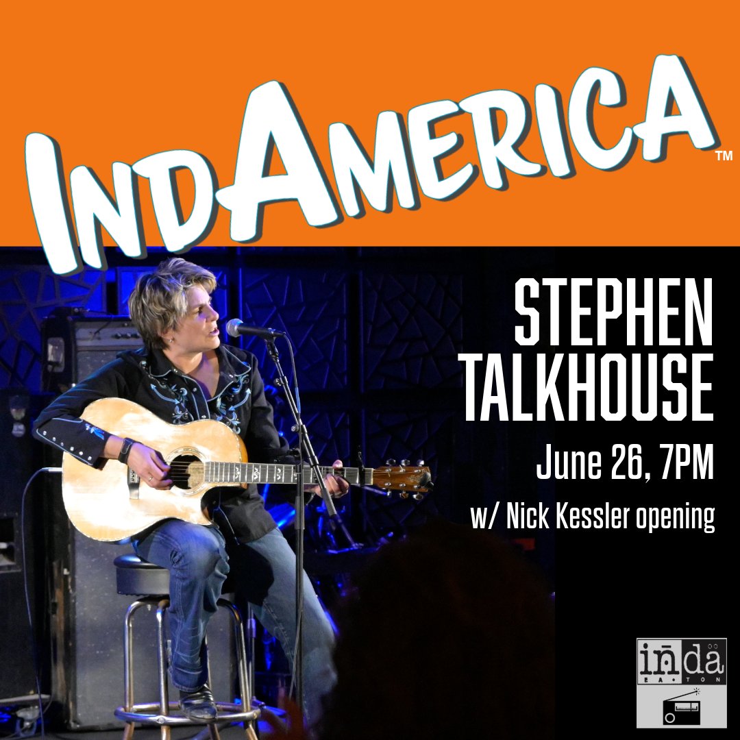 indaeaton's tweet photo. 😎Performance at Stephen Talkhouse - THURS 26JUN @7PM 🎵 - https://t.co/TMByMH063q https://t.co/KpdzgenBAI