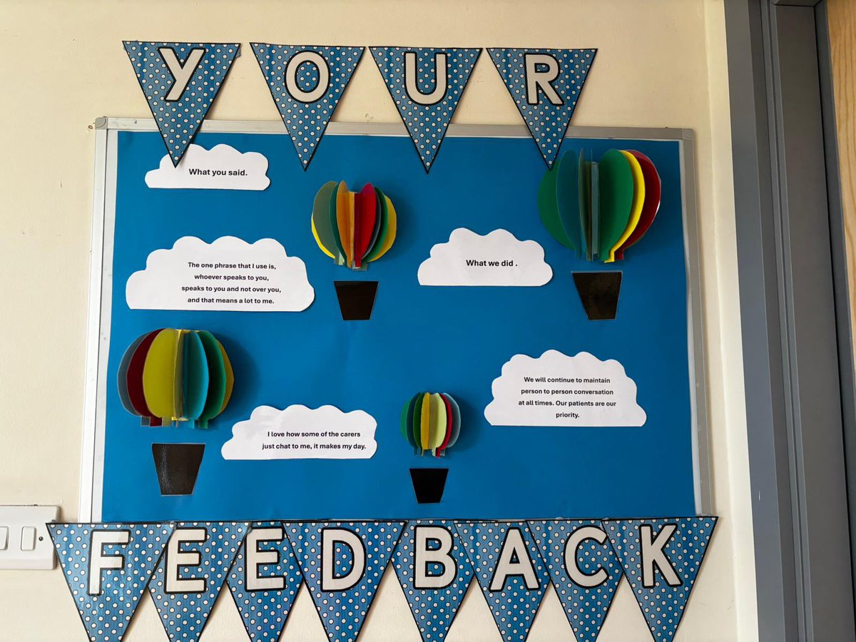 HannahTimms (@hannahtimms7) on Twitter photo Andrew Ward have their lovely new display up too, sharing valuable patient feedback🎈 #TeamDischarge <a href="/carl_dutton79/">Carl Dutton RN</a> Andrew Ward have their lovely new display up too, sharing valuable patient feedback🎈 #TeamDischarge <a href="/carl_dutton79/">Carl Dutton RN</a>