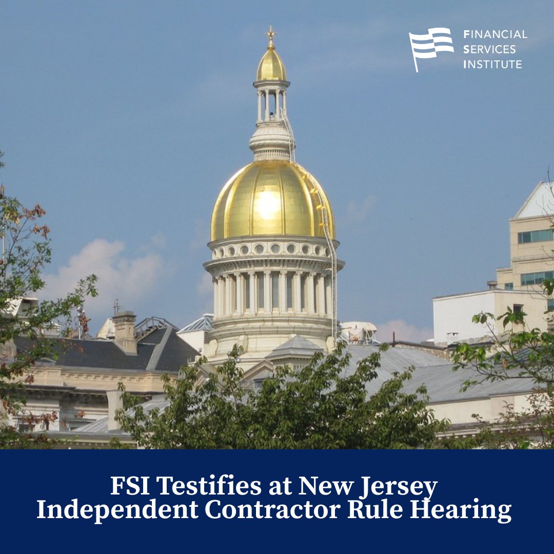 🚨 9 in 10 financial advisors would leave their business model if NJ’s contractor rule passes. It’s not protection—it’s devastation.

🏛️ FSI urges the state to rethink this proposal—not revise it.

📊 The numbers don’t lie. The impact is real. 

zurl.co/4yHoT