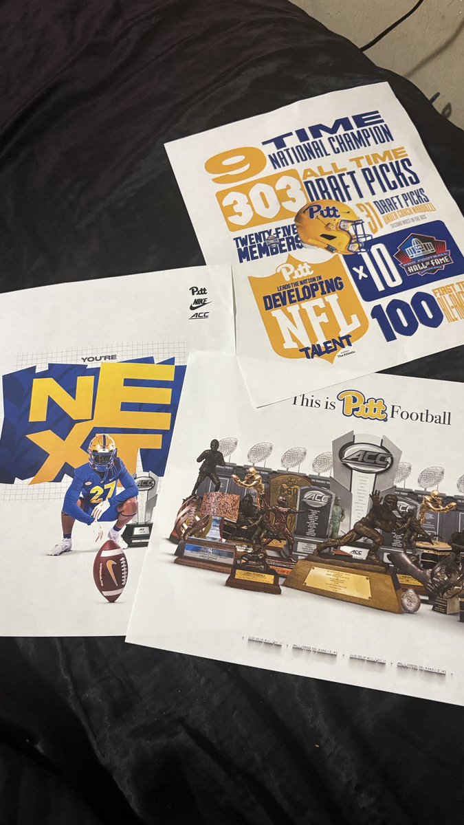 DavonSmith09's tweet image. Thank you @Pitt_FB for the mail and showing some love! #H2P
@DonnieBaggs_ @BatesBacker @Coach_Manalac @ARCHIECOLLINS_ @coachjbronowski @CoachDuzzPittFB