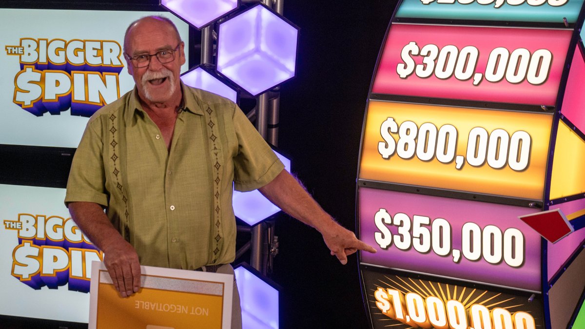 “It’s extremely exciting to say that I actually won something!"
 
Jim W. became only the second person in Saskatchewan to take a turn on THE BIGGER SPIN wheel, winning a $350,000 prize.
 
Read more here🔻 
sasklotteries.ca/winners/jim-wi…