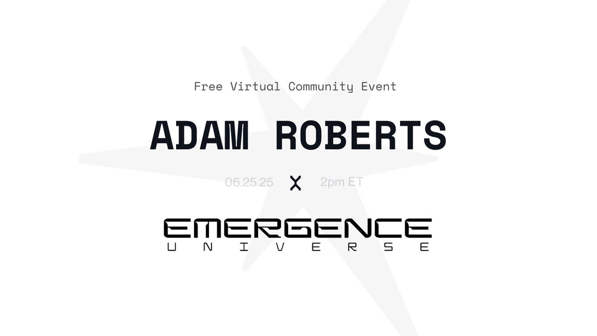 Emergence tweet media