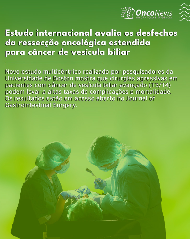 “Nosso estudo corrobora a importância da seleção cuidadosa de pacientes para cirurgia de grande porte após o tratamento sistêmico e destaca quando pode ser melhor evitar procedimentos agressivos, que além de não ajudar podem até mesmo causar danos” - tinyurl.com/559ba25n