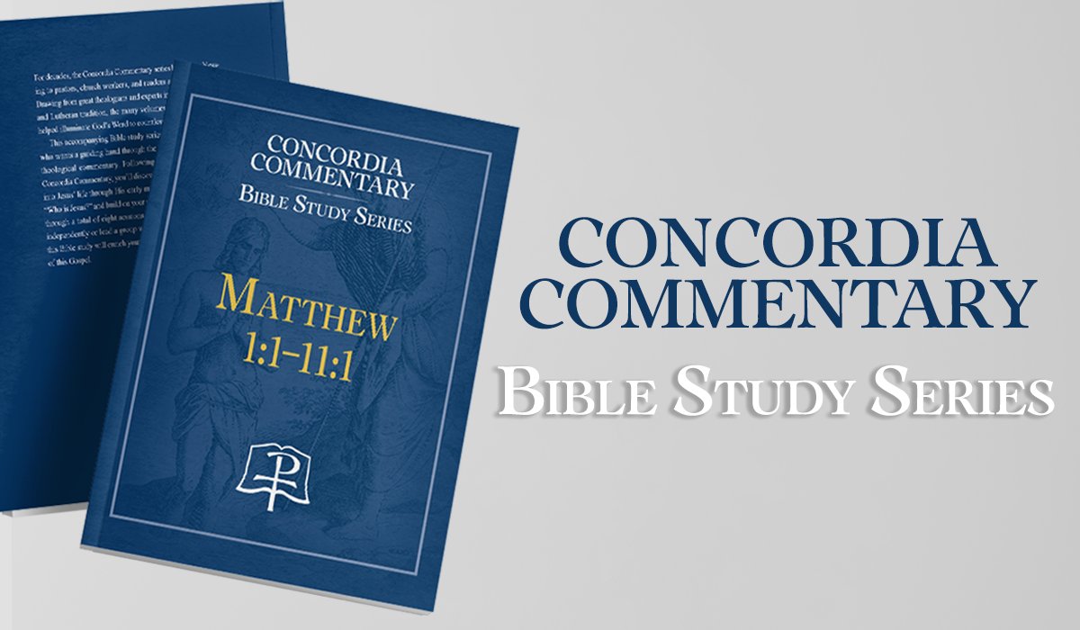 Introducing the new Concordia Commentary Bible Study series, created to help you understand the richness of each book of the Bible. With preprinted quotations pulled from the Concordia Commentary of the same title, you can use this study series entirely separately from the