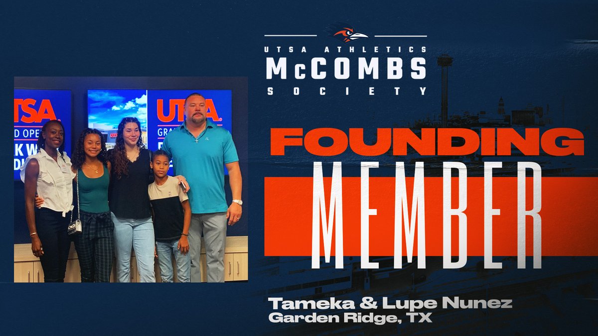 UTSARAF's tweet image. Today we honor Tameka & Lupe Nunez.🙌
As proud UTSA alumni, they’ve devoted themselves to advancing Roadrunner track & field and basketball.
Thank you for supporting our student-athletes & making a lasting impact on UTSA Athletics!💙🧡
📝: bit.ly/3TH7sBe
#BirdsUp🤙