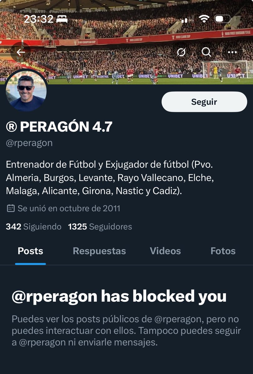 FelipeSC_14 (@felipe_sc14) on Twitter photo Gana el Jaén y me bloquea el intento de entrenador jajaja <a href="/LupiJulio/">S1empreigua_CS</a> le han pagado la prima al paquetazo de <a href="/rperagon/">® PERAGÓN 4.7</a> desbloquéame hombre
Lo mejor que hiciste fue hacerlo mal para que te echaran, muchas gracias por hacerlo muy mal. Jajaja Gana el Jaén y me bloquea el intento de entrenador jajaja <a href="/LupiJulio/">S1empreigua_CS</a> le han pagado la prima al paquetazo de <a href="/rperagon/">® PERAGÓN 4.7</a> desbloquéame hombre
Lo mejor que hiciste fue hacerlo mal para que te echaran, muchas gracias por hacerlo muy mal. Jajaja