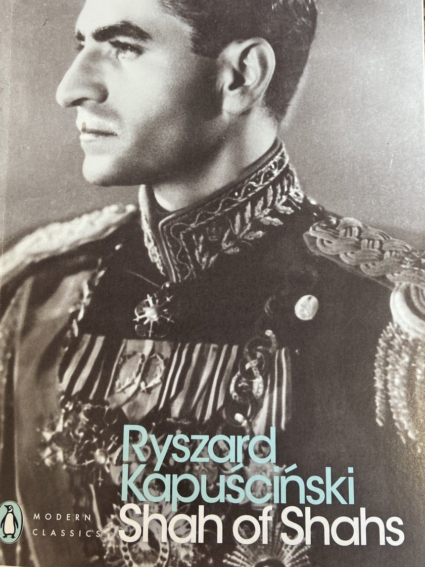 Ryszard Kapuściński’s remarkable book 'Shah of Shahs' offers a timely insight into just how "progressive" the Shah’s regime appeared (beyond the famous image of miniskirts that resurfaces whenever unrest erupts in Iran), and the deep frustrations that ultimately fueled the