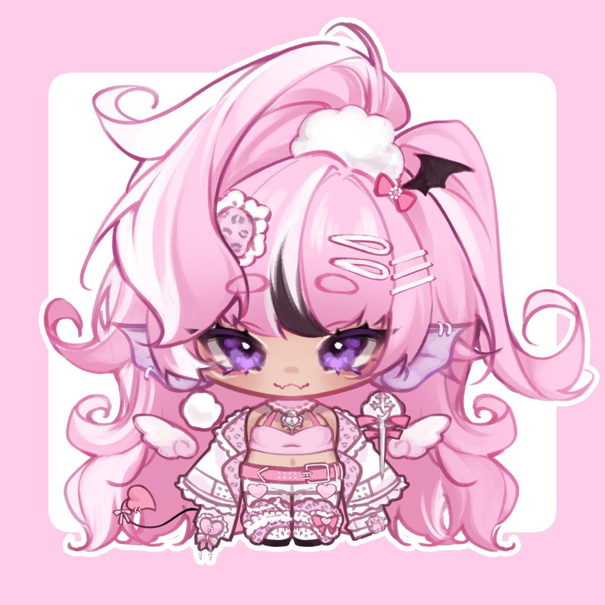 mirukugatsu's tweet photo. pocket-sized princess ๐
#vtuber โก #floraillust https://t.co/PiOEkpM8EW