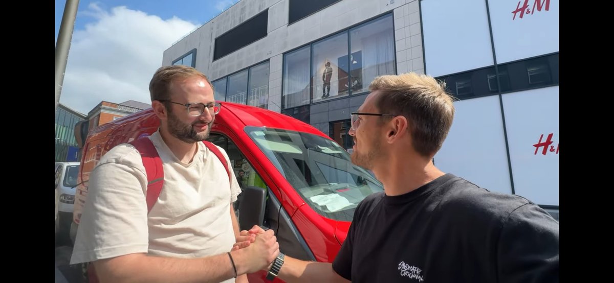 Had the completely random but amazing chance to bump into <a href="/Syndicate/">Tom</a> in Cork a few days ago! 
One of the first YouTubers I remember watching. (Pretty sure the reason I got Minecraft)! 
Loving the Vlog and the 110 antics! 
What a top bloke!