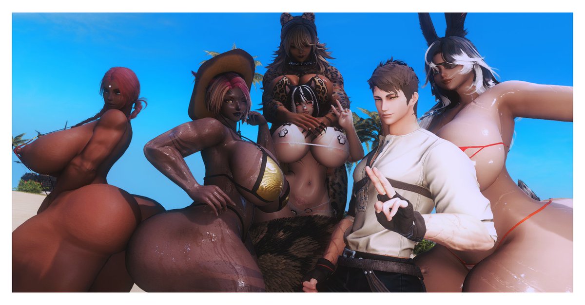 SteelPlush_FFXIV (@steelplush) on Twitter photo 👹now THIS is a summer bash! #ffxivsummerbash
Arty is Yuna's personal censor hehe
ft. <a href="/Samura1M/">卂千尺ㄖ 丂卄ㄖᎶㄩ几</a> <a href="/LeoThiccPosting/">💛Leo💛</a> <a href="/ChubbyPeets/">Chubby Peets</a> <a href="/FeralPeets/">Feral Peets</a> and MY LOVVEEEE ARTY 👹now THIS is a summer bash! #ffxivsummerbash
Arty is Yuna's personal censor hehe
ft. <a href="/Samura1M/">卂千尺ㄖ 丂卄ㄖᎶㄩ几</a> <a href="/LeoThiccPosting/">💛Leo💛</a> <a href="/ChubbyPeets/">Chubby Peets</a> <a href="/FeralPeets/">Feral Peets</a> and MY LOVVEEEE ARTY