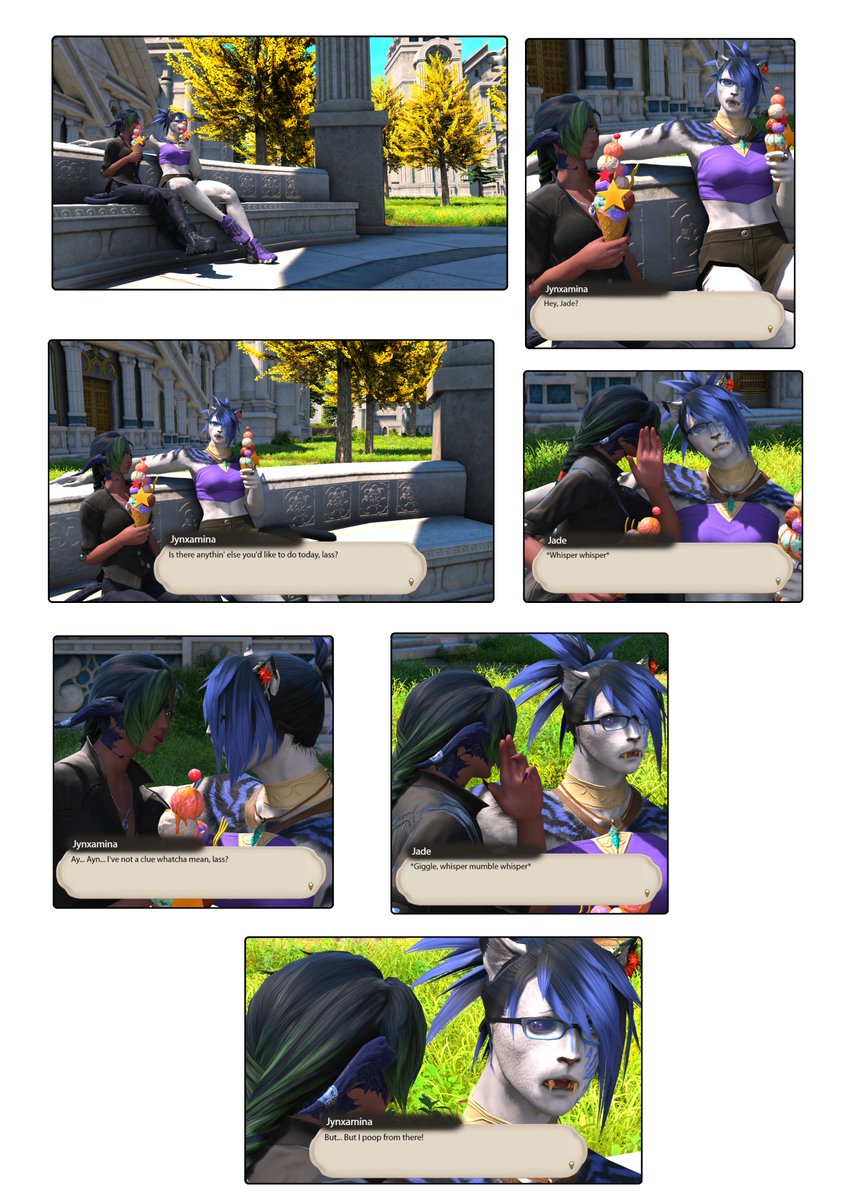Dum Scottish Tankkat ffxiv tweet media