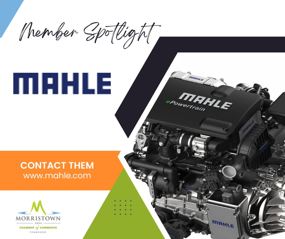 TNMACC's tweet image. ⚙️ Driving innovation in engine technologies—MAHLE keeps industries moving forward.

📍 One MAHLE Drive, Morristown, TN 37815
📞 (423) 581-6603
🌐 mahle.com

#GoldStarMember #PoweringPerformance #MorristownTNChamber