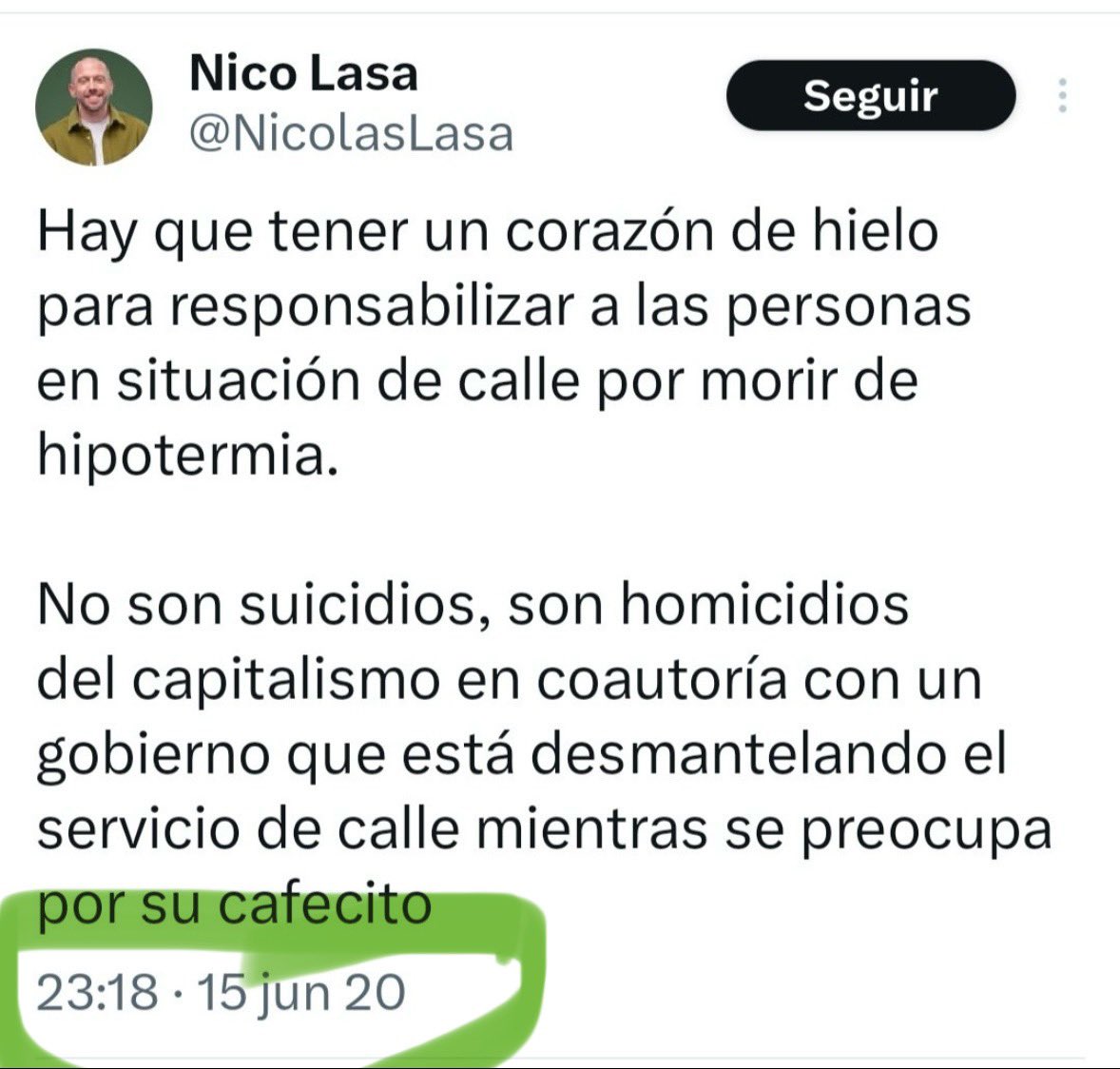 OPetinatti's tweet photo. Y el ACTUAL Director Nacional de Desarrollo Social del MIDES nos escribía en 2020.  
Desde su oficina, hoy carga con varios homicidios según su razonamiento... https://t.co/GEHJNRUI4j