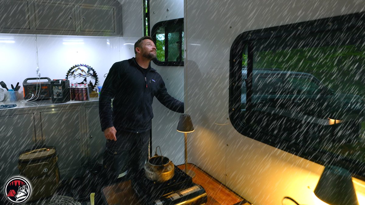 OutdoorGearRev's tweet photo. My friends let's go on an Adventure!
https://t.co/A6dvcd5NRB
Heavy rain is falling at Luke's remote off-grid cabin and more is on the way. #camp #camping #asmr #asmrcamping #rain #asmrrain #adventure https://t.co/glRJ5WTXka