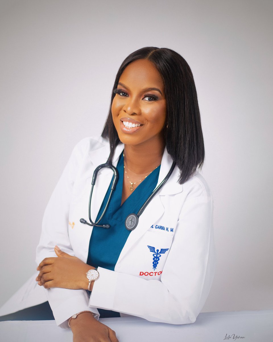 halita_g's tweet photo. Today, I got inducted into the Medical and Dental Council of Nigeria. 

Dr. Garuba will see you now🤩. https://t.co/gciIK5AoGU