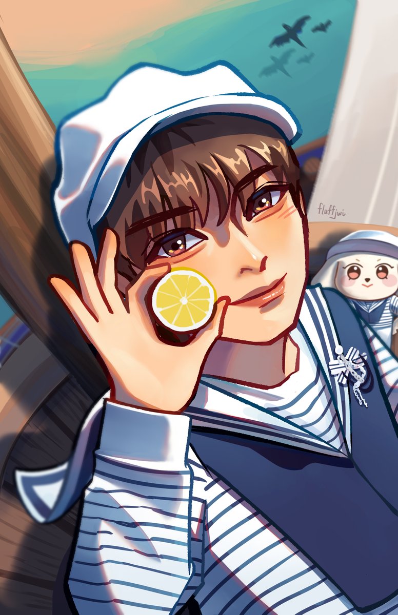 fluffjwi's tweet photo. 🍋💧
sorry i didnt post it here last week.. 
#yeosang #여상 #ateezfanart https://t.co/czK2MzIrDW