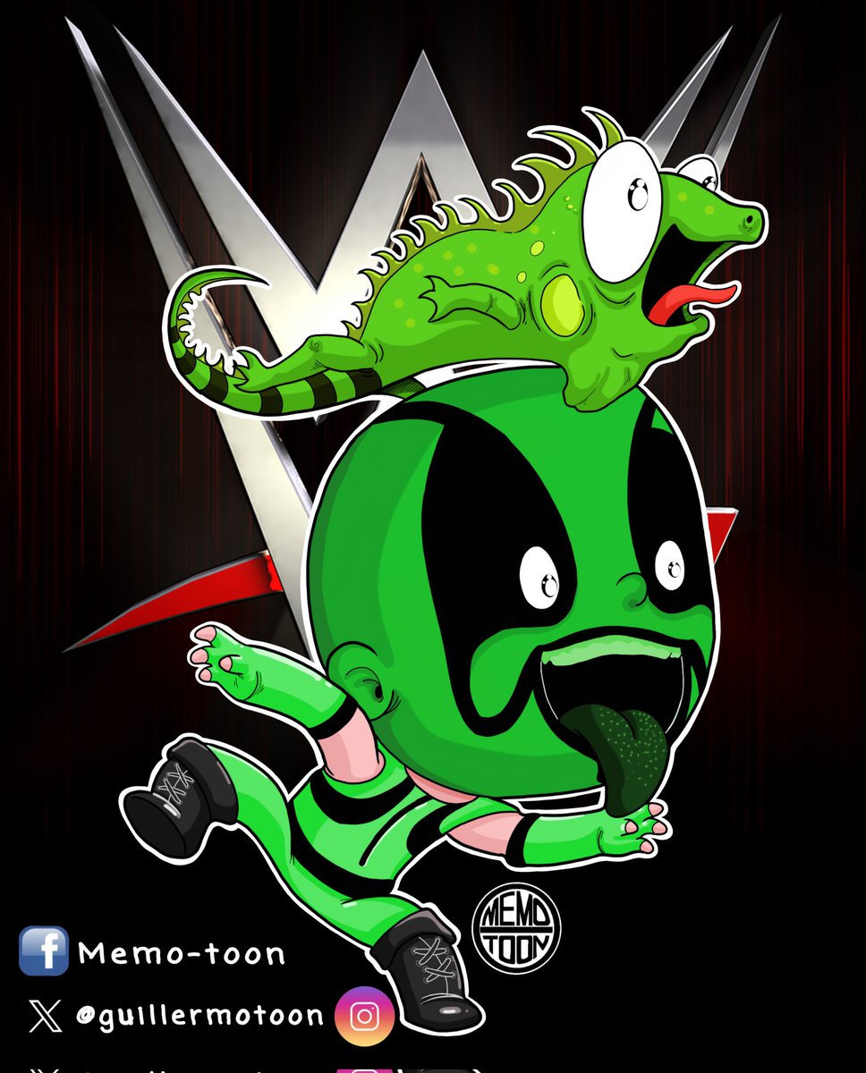 Y de repente llega un personaje verde <a href="/MrIguana/">Mr. Iguana</a> 🦎...y todo el mundo ve a lucha libre con más alegría de lo habitual 🙃
#PóngaseVerde