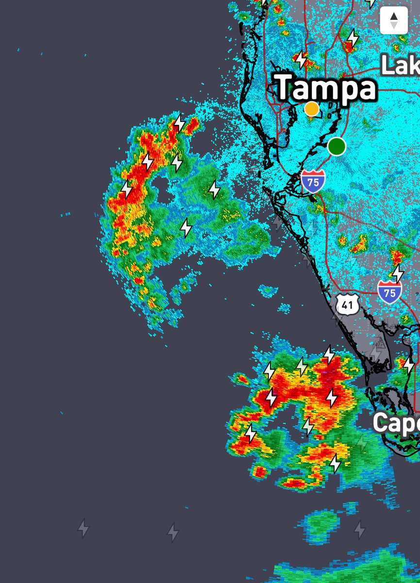 It’s really not that hard to look at a radar and see why NOAA was out there.