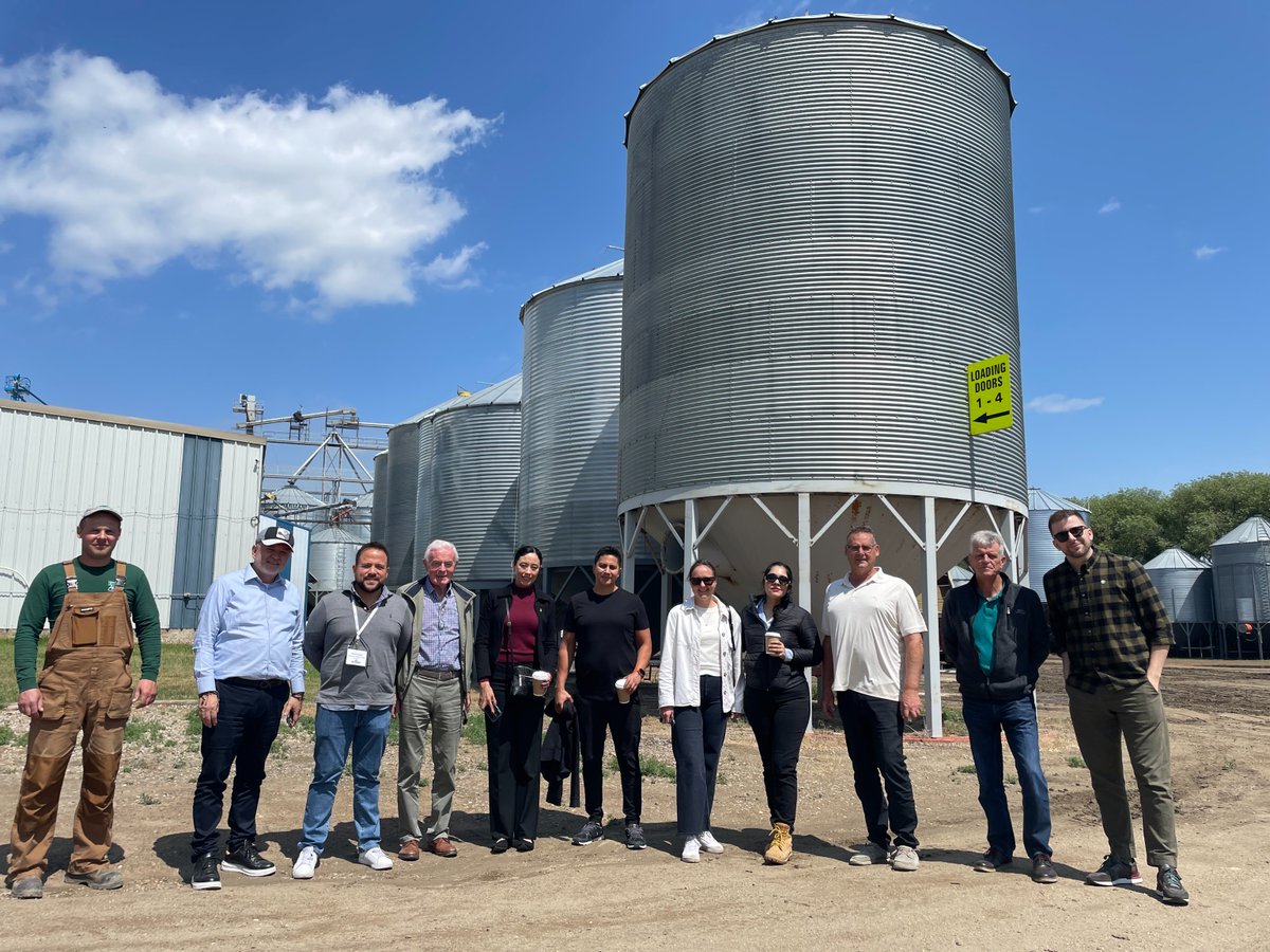 🌾 Sask Welcomes the World 🌍Last week, STEP hosted food ingredients buyers from Colombia, Mexico &amp; Ireland to connect with our local agri-food suppliers.

👏 TY to our partners, #STEPmembers &amp; intl. guests for creating meaningful connections &amp; future opportunities!