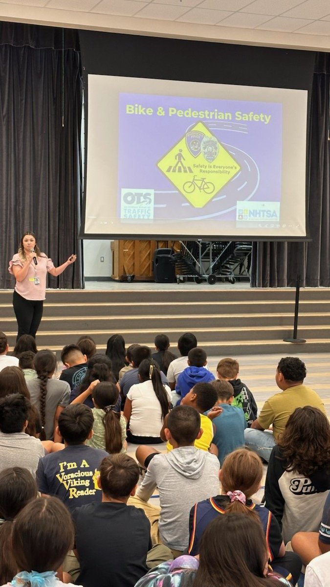 In partnership with BPD, a great and informative assembly during Summer Camp Session I <a href="/BcsdFace/">BCSD FACE</a> #Wearevikingstrong #GrittyVikings #Team_BCSD