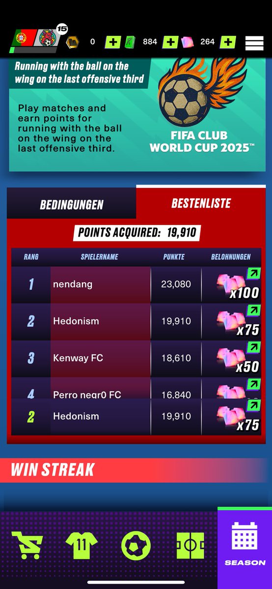 Absolutely grinding and crushing <a href="/FIFARivals/">FIFA Rivals</a> - who else?