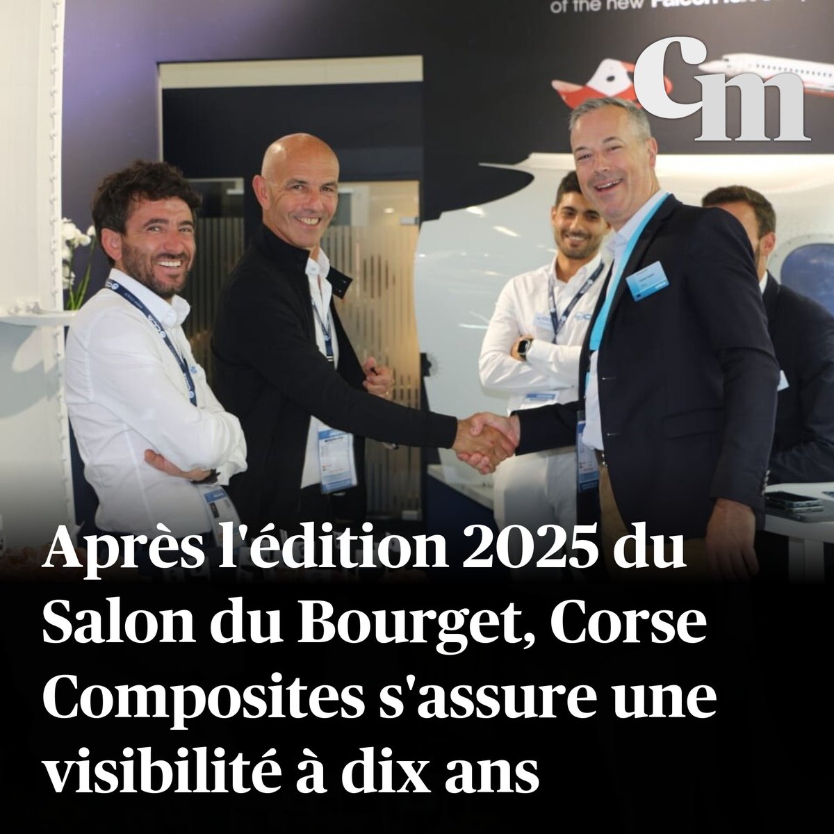 Après l'édition 2025 du Salon du Bourget, Corse Composites s'assure une visibilité à dix ans
➡️ sur.corsematin.com/ndZ