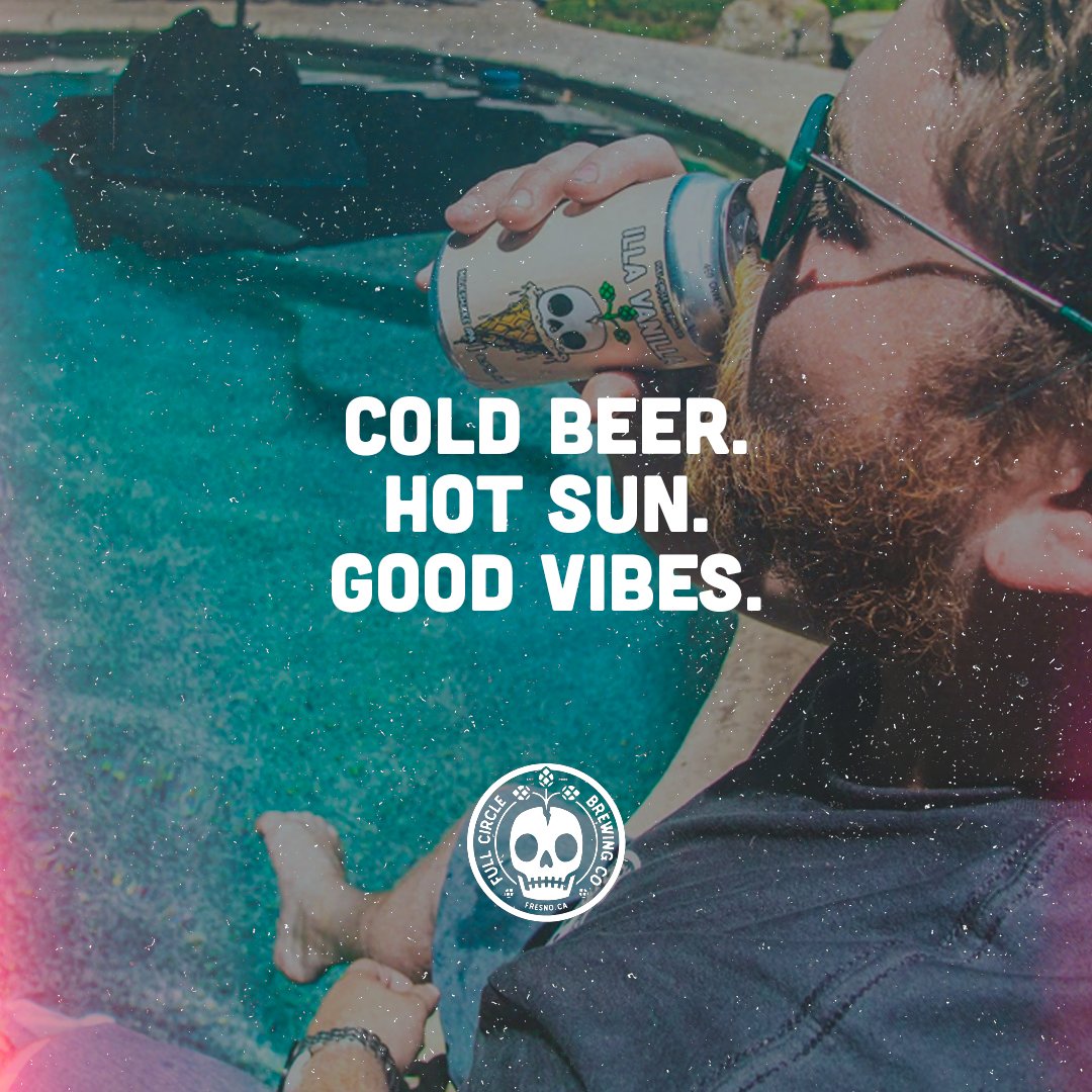 Sun’s up. Beer’s out.
#GoodVibesOnly #FullCircleBrewing #ColdBeerSummer25
