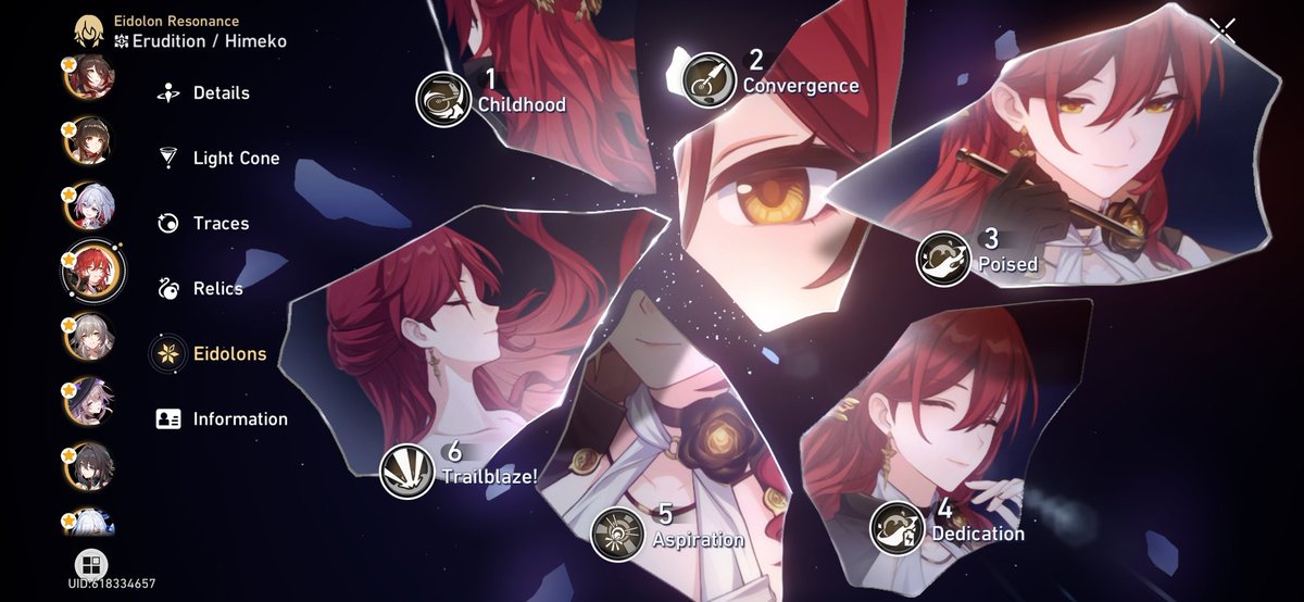 StashR6's tweet photo. Well. Third E6 in @honkaistarrail just so happens to be @CiaCourtVO's Himeko. Heres hoping shes back soon... https://t.co/nBWG9qY6OE