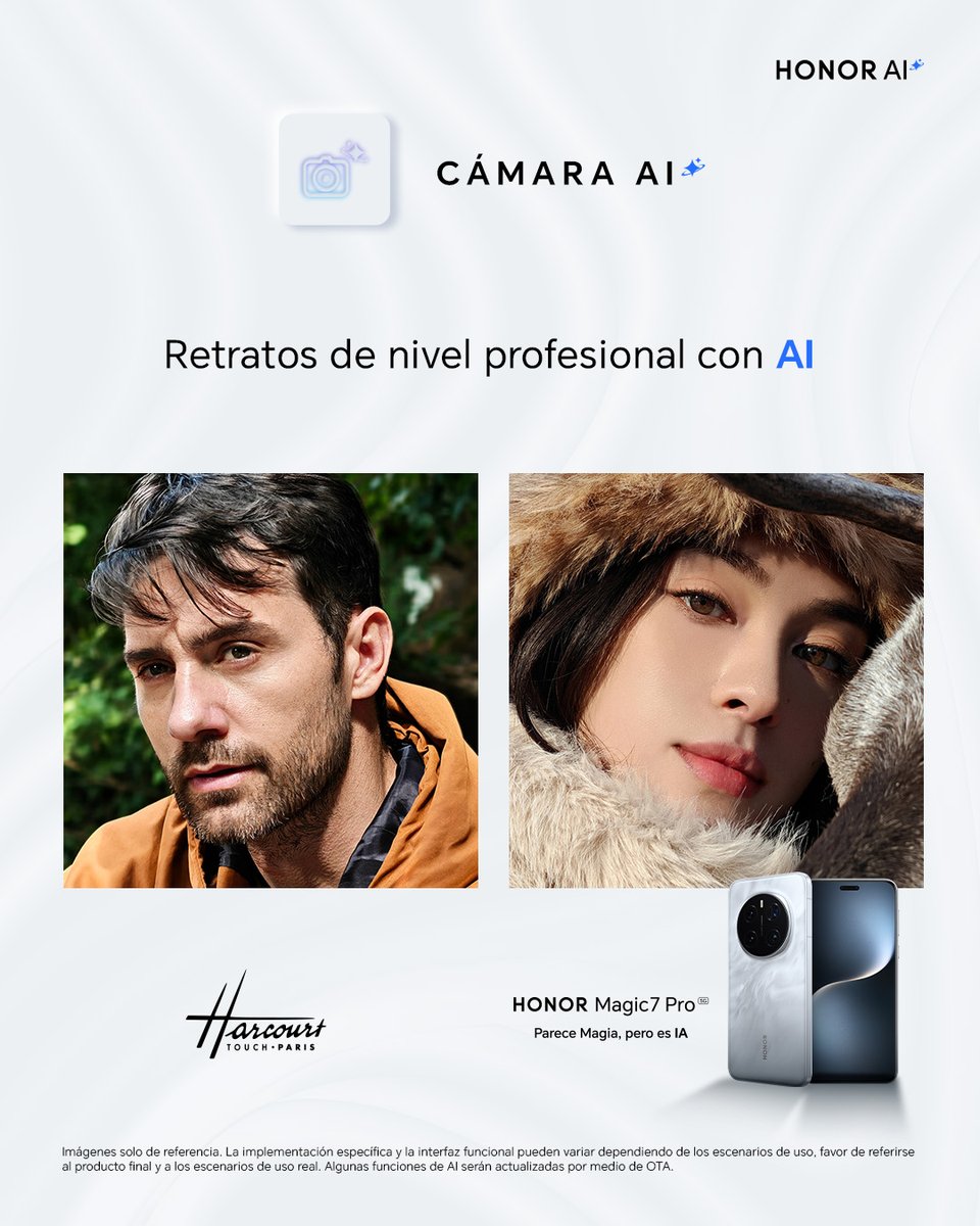 honor_mexico's tweet image. Imagina una Inteligencia Artificial enfocada en optimizar tus retratos, haciéndolos de nivel profesional. 💫
Lógralo con tu dispositivo HONOR. 📸

#HONORAI #HONORMx #HONORMagicOS
