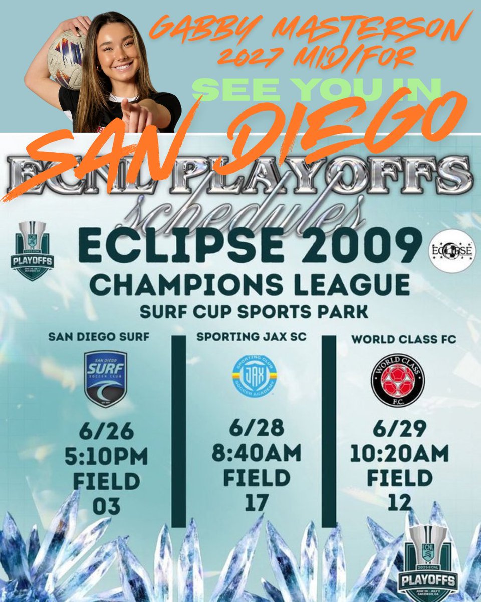 Travel Day! 
<a href="/2009EclipseEcnl/">Eclipse Select 2009 ECNL</a> <a href="/EclipseSelectSC/">Eclipse Select SC</a> <a href="/ECNLgirls/">ECNL Girls</a> <a href="/ImCollegeSoccer/">College Soccer Truth ™</a> <a href="/ImYouthSoccer/">ECNL/GA/Recruiting/College Soccer</a> <a href="/TopDrawerSoccer/">TopDrawerSoccer</a> <a href="/TheSoccerWire/">SoccerWire</a> <a href="/PrepSoccer/">Prep Soccer ⚽️</a>