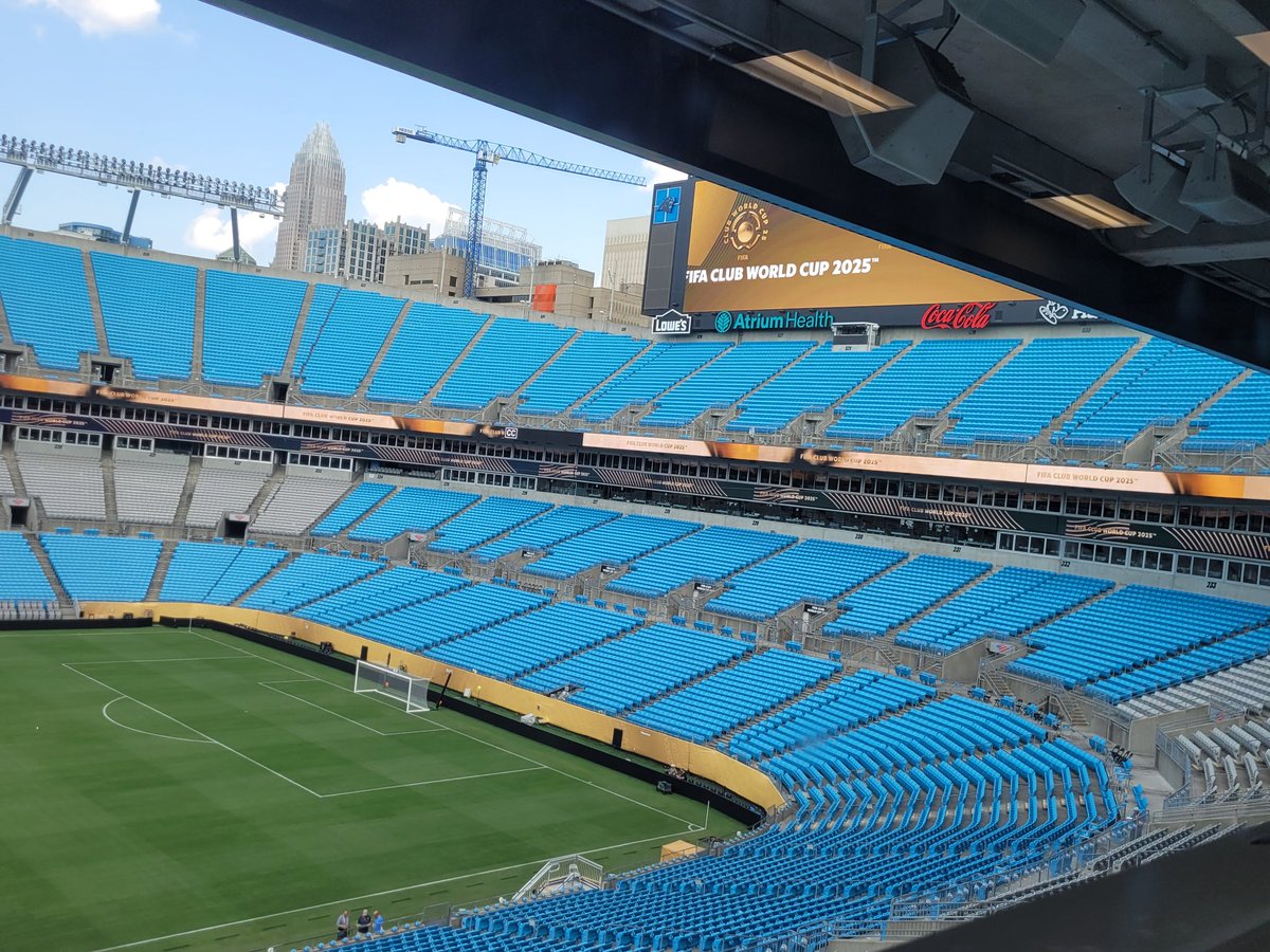 Looks good. Bank of America Stadium. #fcbayern
#FIFAClubWorldCup2025