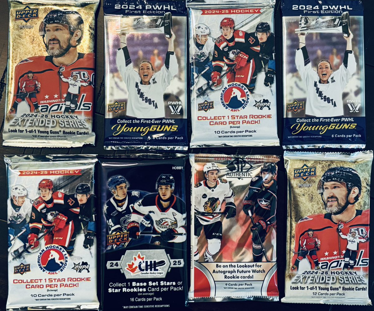 Doug Plagens (@dougplagens) on Twitter photo GIVEAWAY!
For a chance to win the 8 HOBBY PACKS of <a href="/UpperDeckSports/">Upper Deck</a> hockey cards pictured below:
1. Follow me <a href="/DougPlagens/">Doug Plagens</a> & <a href="/UpperDeckSports/">Upper Deck</a>
2. Like & repost this post
3. Tag 2 friends in the comments
A winner will be chosen Thursday 6/26! GIVEAWAY!
For a chance to win the 8 HOBBY PACKS of <a href="/UpperDeckSports/">Upper Deck</a> hockey cards pictured below:
1. Follow me <a href="/DougPlagens/">Doug Plagens</a> & <a href="/UpperDeckSports/">Upper Deck</a>
2. Like & repost this post
3. Tag 2 friends in the comments
A winner will be chosen Thursday 6/26!