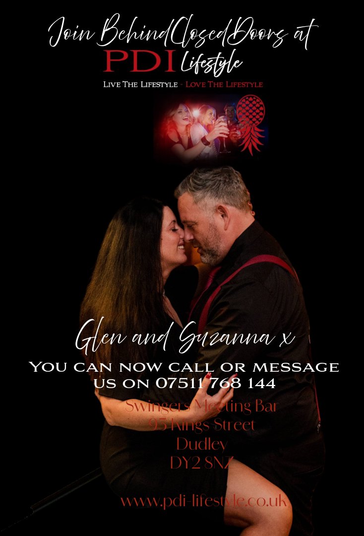 BehindClosedDoors (@closeddoors_pdi) on Twitter photo You can now call or message us at <a href="/LifestylePdi/">PDI LIFESTYLE</a> for information about our opening hours, events and #swingers parties!
07511 768 144
pdi-lifestyle.co.uk
#couplesgoals #birmingham #upsidedownpineapple #relationshipgoals #swingers <a href="/SuzannahPrivate/">Suzannah#PrivateClub</a> <a href="/privatetodger/">#PrivateTodger</a> You can now call or message us at <a href="/LifestylePdi/">PDI LIFESTYLE</a> for information about our opening hours, events and #swingers parties!
07511 768 144
pdi-lifestyle.co.uk
#couplesgoals #birmingham #upsidedownpineapple #relationshipgoals #swingers <a href="/SuzannahPrivate/">Suzannah#PrivateClub</a> <a href="/privatetodger/">#PrivateTodger</a>