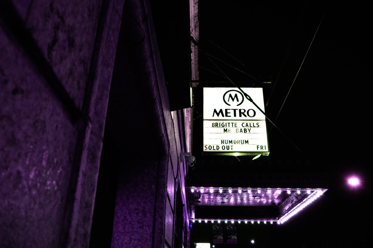 What way to kick off the first day of summer with a sold out <a href="/93XRT/">WXRT Chicago</a> Summer Solstice Concert featuring <a href="/BCMBband/">Brigitte Calls Me Baby</a> at <a href="/MetroChicago/">Metro</a> last Friday!

pc: Maya Bernal