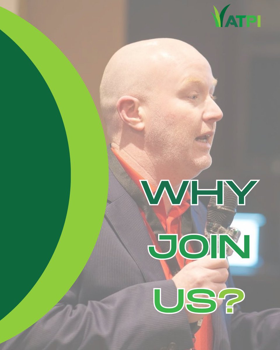 Why join ATPI?🌱
📚Learn New Skills and Gain Knowledge from other Professionals in your Industry
🏅Strengthen your Professional Credibility
💚Enhance your Personal Development, Proficiency &amp; Confidence as a Member
👬Huge Opportunity for Networking with Peers 
#ATPI #JoinUs