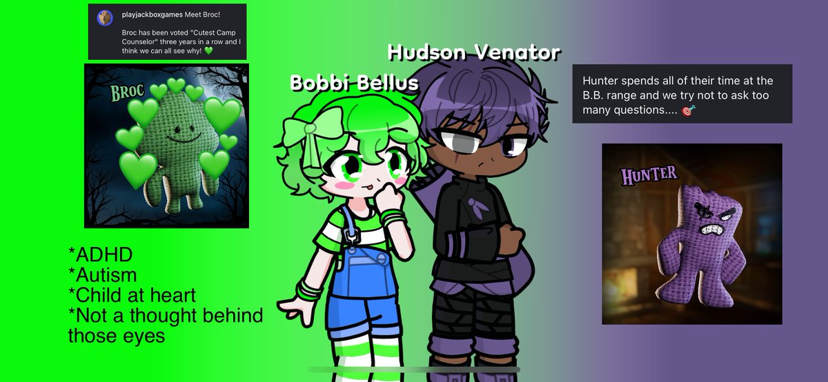MaryKnight59051's tweet photo. BEHOLD
THE GIJINKAS
#TriviaMurderParty #TriviaMurderParty3 #TMP3 #TMPBroc #TMP3Broc #Broc #TMPHunter #BobbiBellus #HudsonVenator #GijinkaGun https://t.co/mNSmV3fw4i