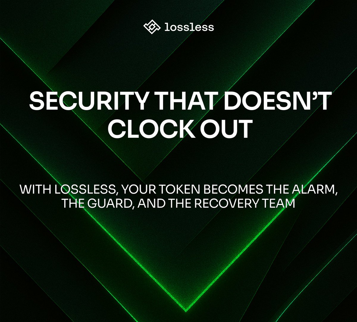 Most projects get one audit, slap a badge on their site, and hope for the best.

Lossless works differently, it’s continuous protection baked directly into your token.

The moment something suspicious happens, a community member (a Finder) can freeze the transaction by using LSS.