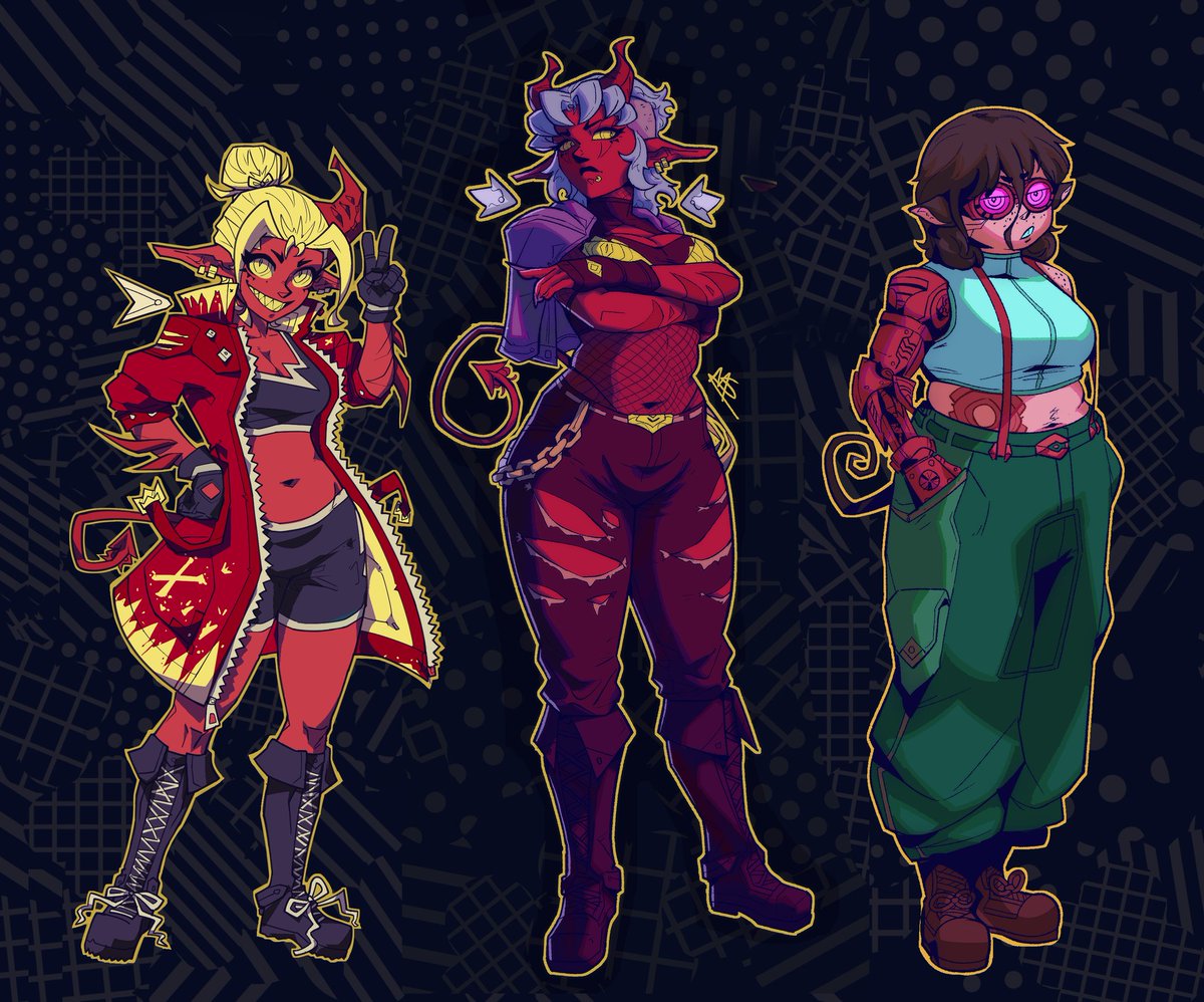 ChakaDonB's tweet image. Breaking my "no merging NSFW/SFW accs" to show I'm participating in ArtFight next month, feel free to check out my girls! Asfsgs
artfight.net/~ArdentDreamz